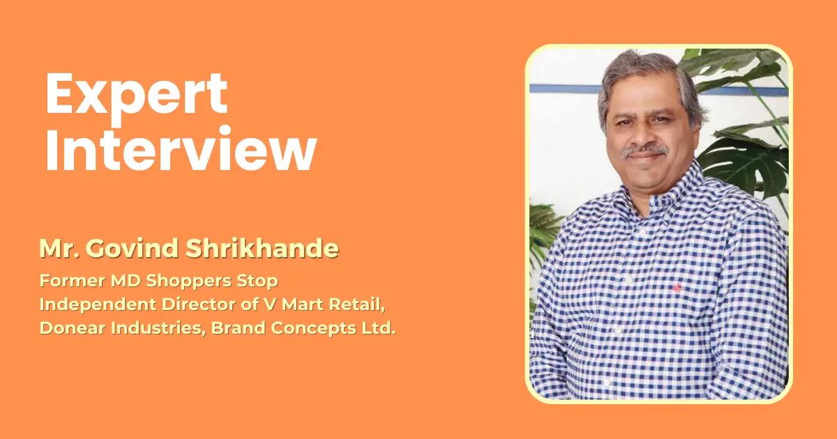Mr. Govind Shrikhande: Former MD Shoppers Stop